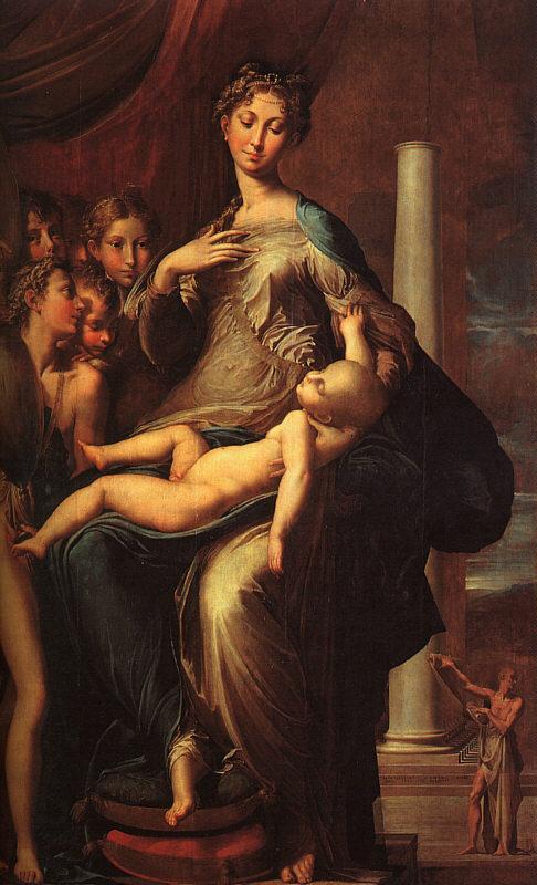 Girolamo Parmigianino The Madonna with the Long Neck